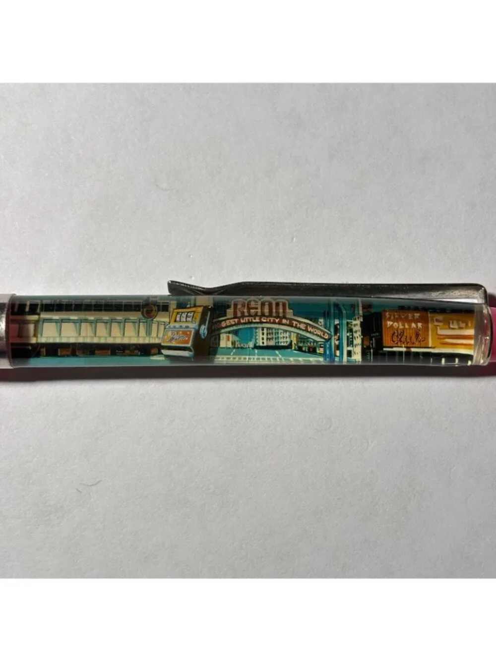 Reno Nevada Floaty Pen Vintage Souvenir Promo